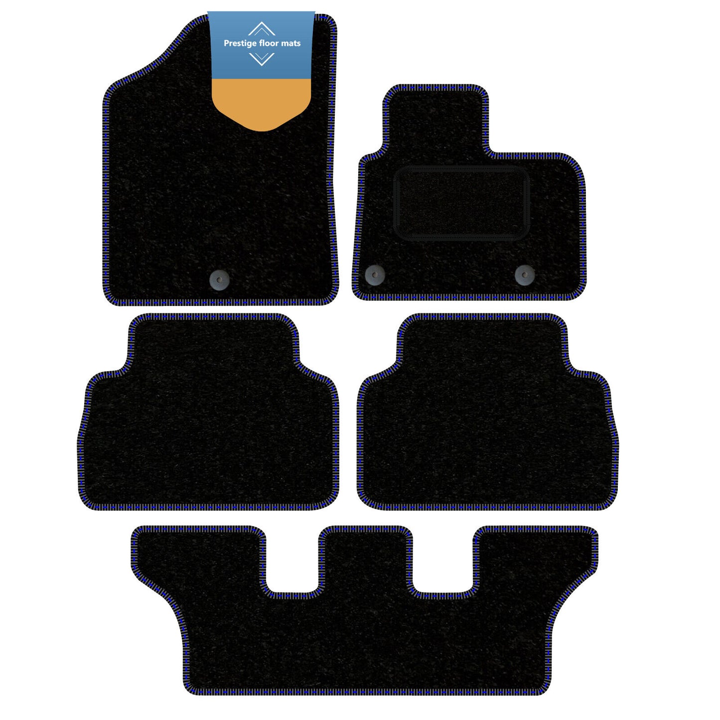 Fits Hyundai Santa Fe Hybrid 2021 - Fully Tailored Floor Mat in Carpet or Rubber