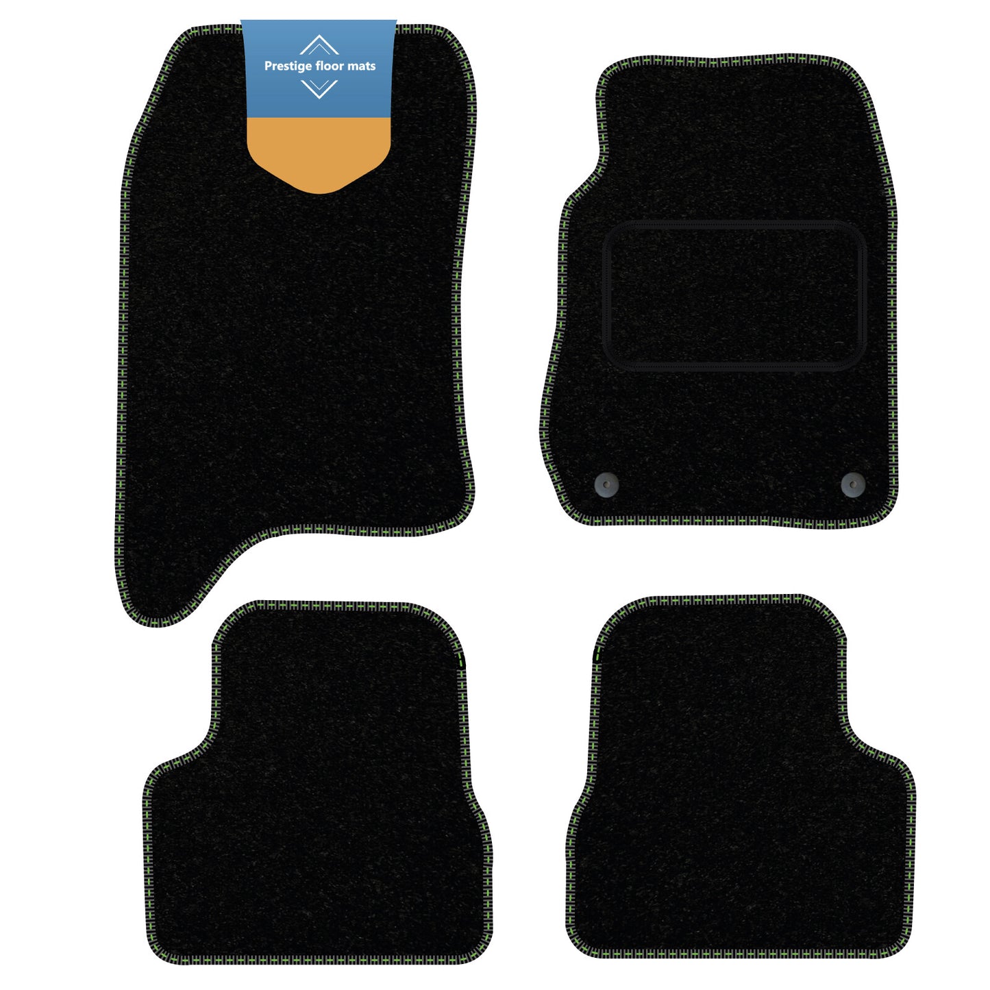 Fits Vauxhall Corsa Hybrid 2024 on Fully Tailored Floor Mat Set