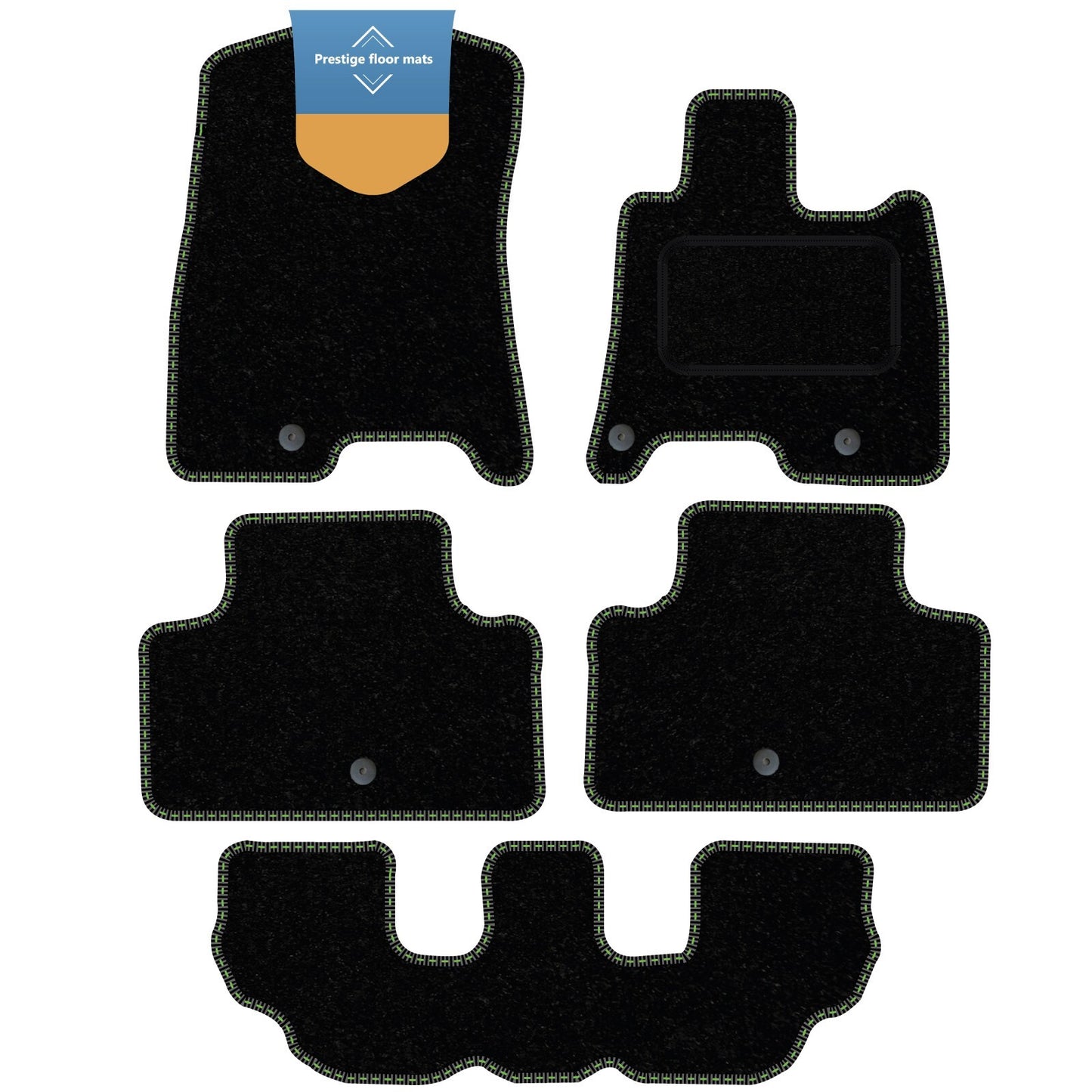 Fits Genesis GV80 2021 onwards Fully Tailored Floor Mat Set