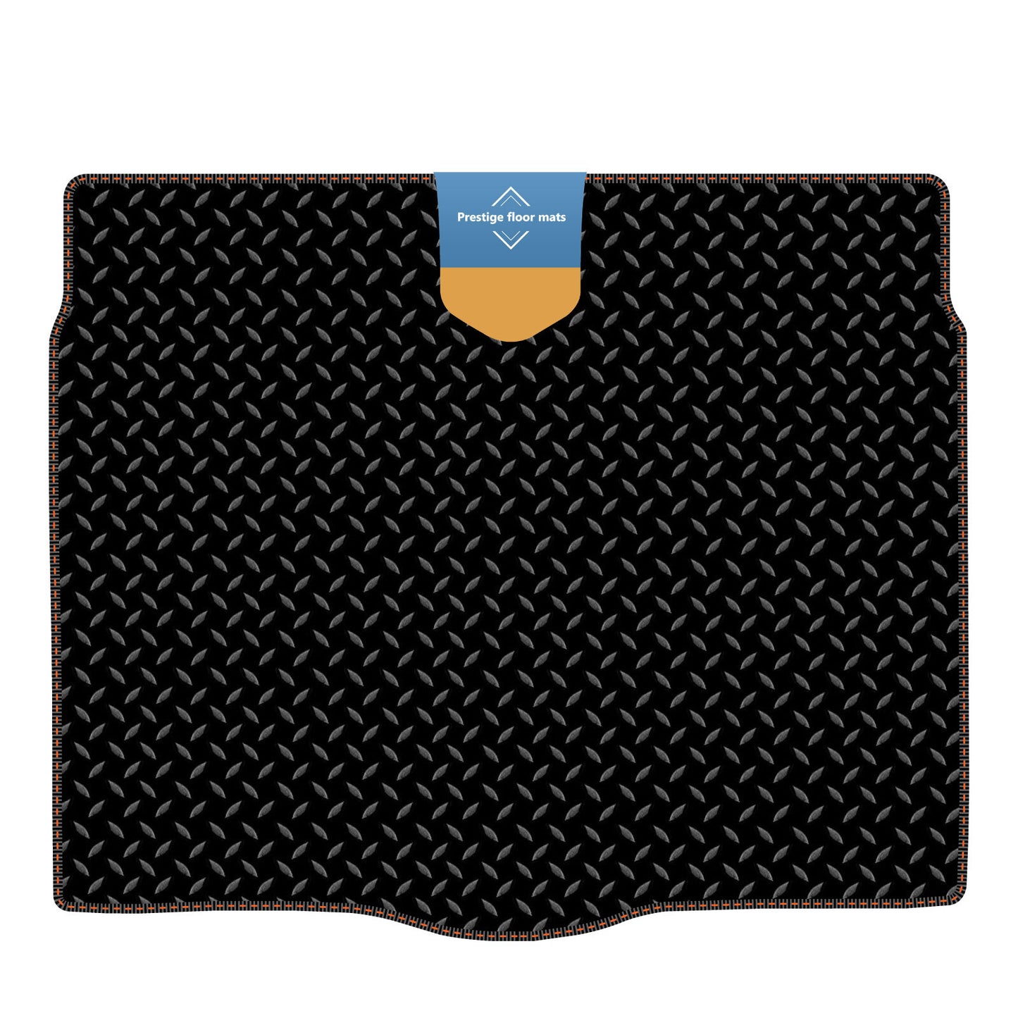 Fits Vauxhall Astra 2010-2015 Boot Mat in 3mm Rubber with Coloured Stitch Edge