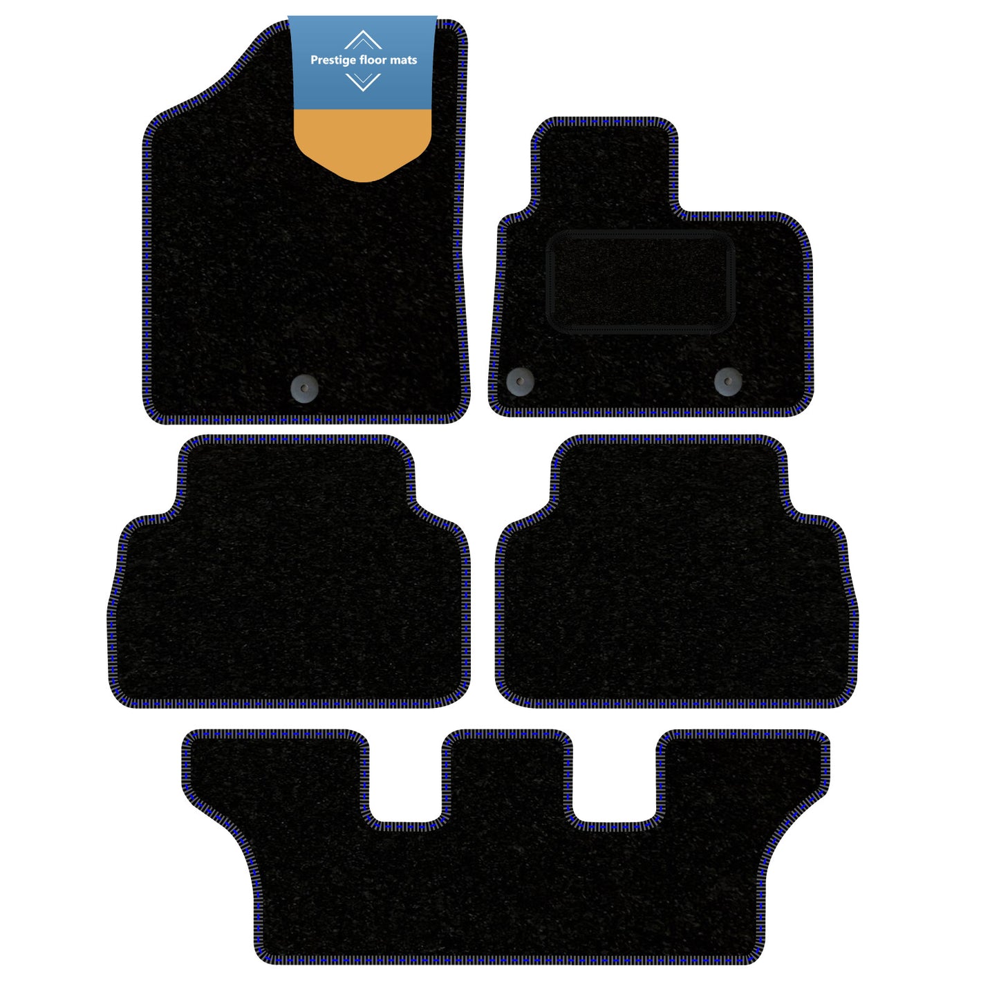 Fits Hyundai Santa Fe Hybrid 2021 - Fully Tailored Floor Mat in Carpet or Rubber