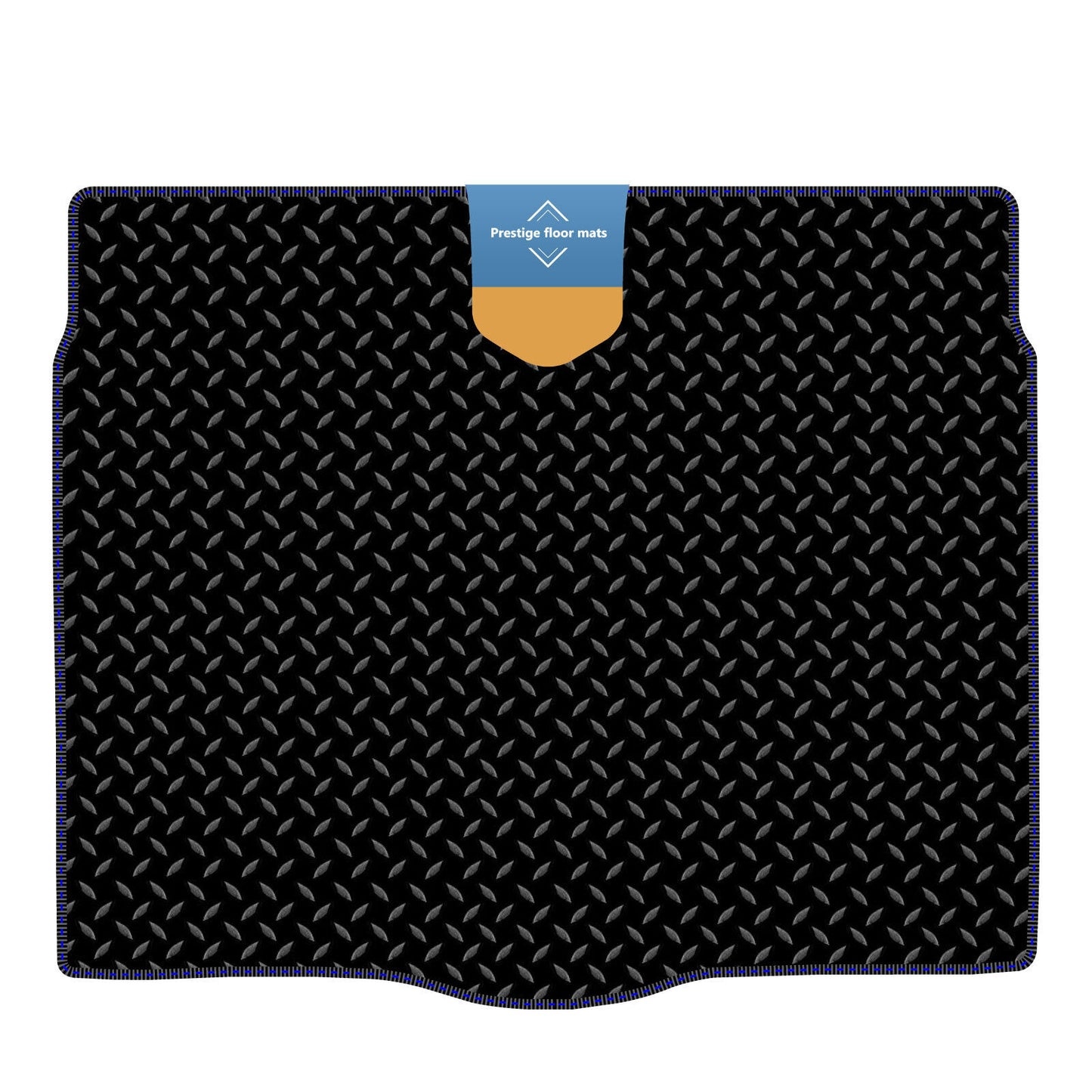 Fits Vauxhall Astra 2010-2015 Boot Mat in 3mm Rubber with Coloured Stitch Edge