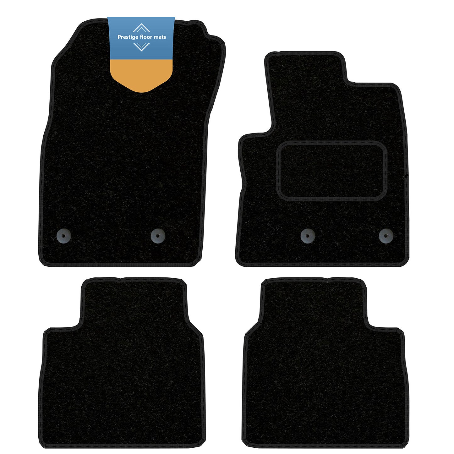 Fits Nissan X-Trail Mild Hybrid 2022- Fully Tailored Floor Mat in Carpet/Rubber