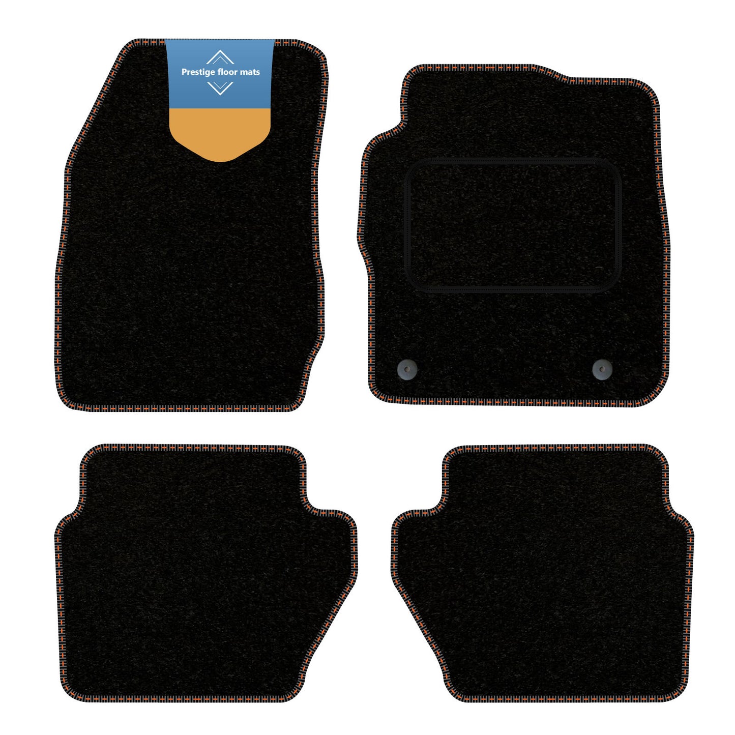 Fits Ford Fiesta MK7 2011-2017 Fully Tailored Car Floor Mat