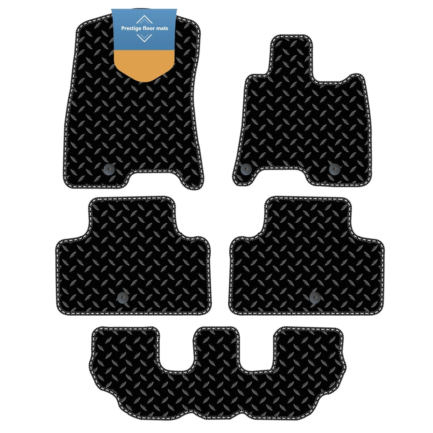 Fits Genesis GV80 2021 onwards Fully Tailored Floor Mat Set