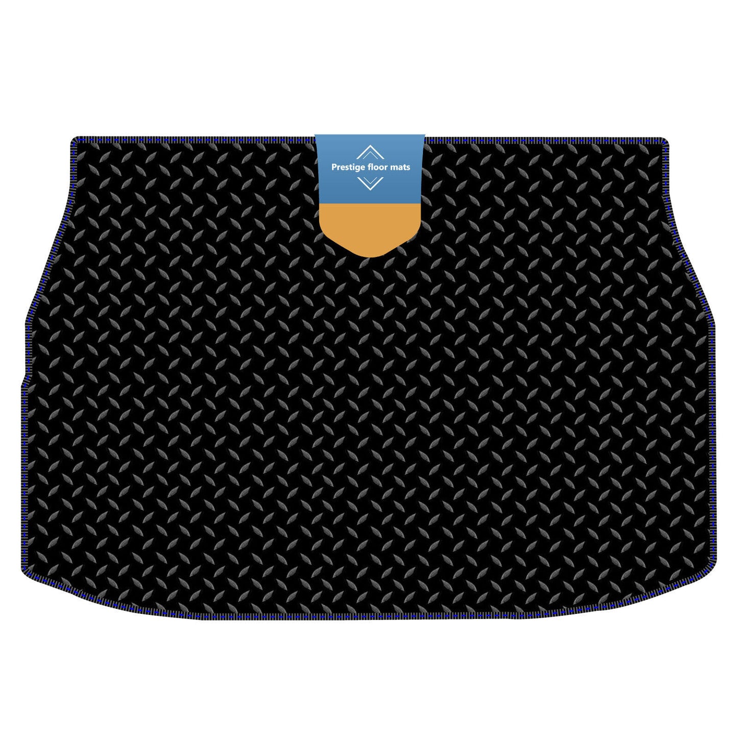 Fits Toyota CH-R CHR 2017 On Boot Mat in 3mm Rubber Coloured Stitch Edge