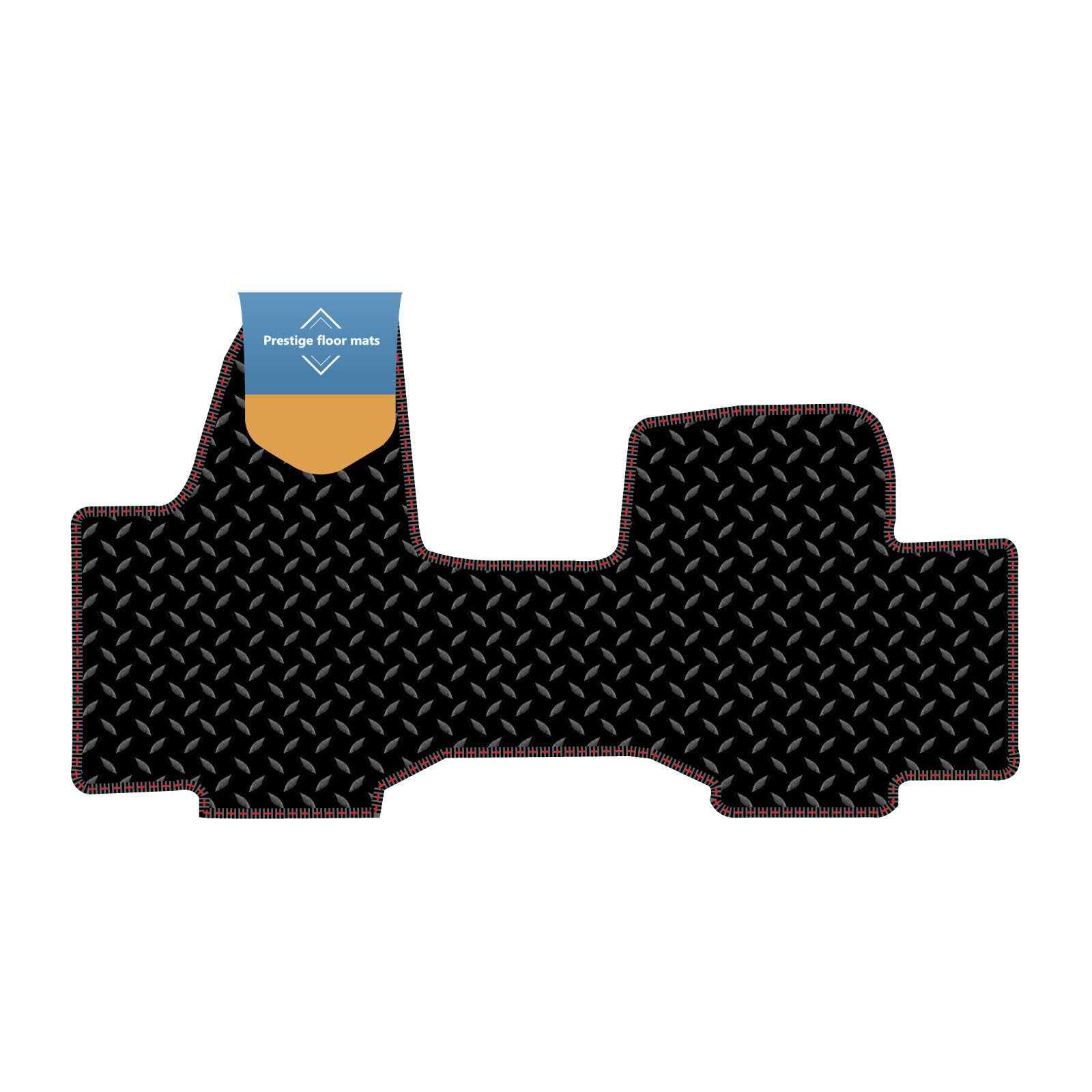 Fits Maxus E Deliver 3 2020 on Black 3mm Rubber with Coloured Stitch Edge