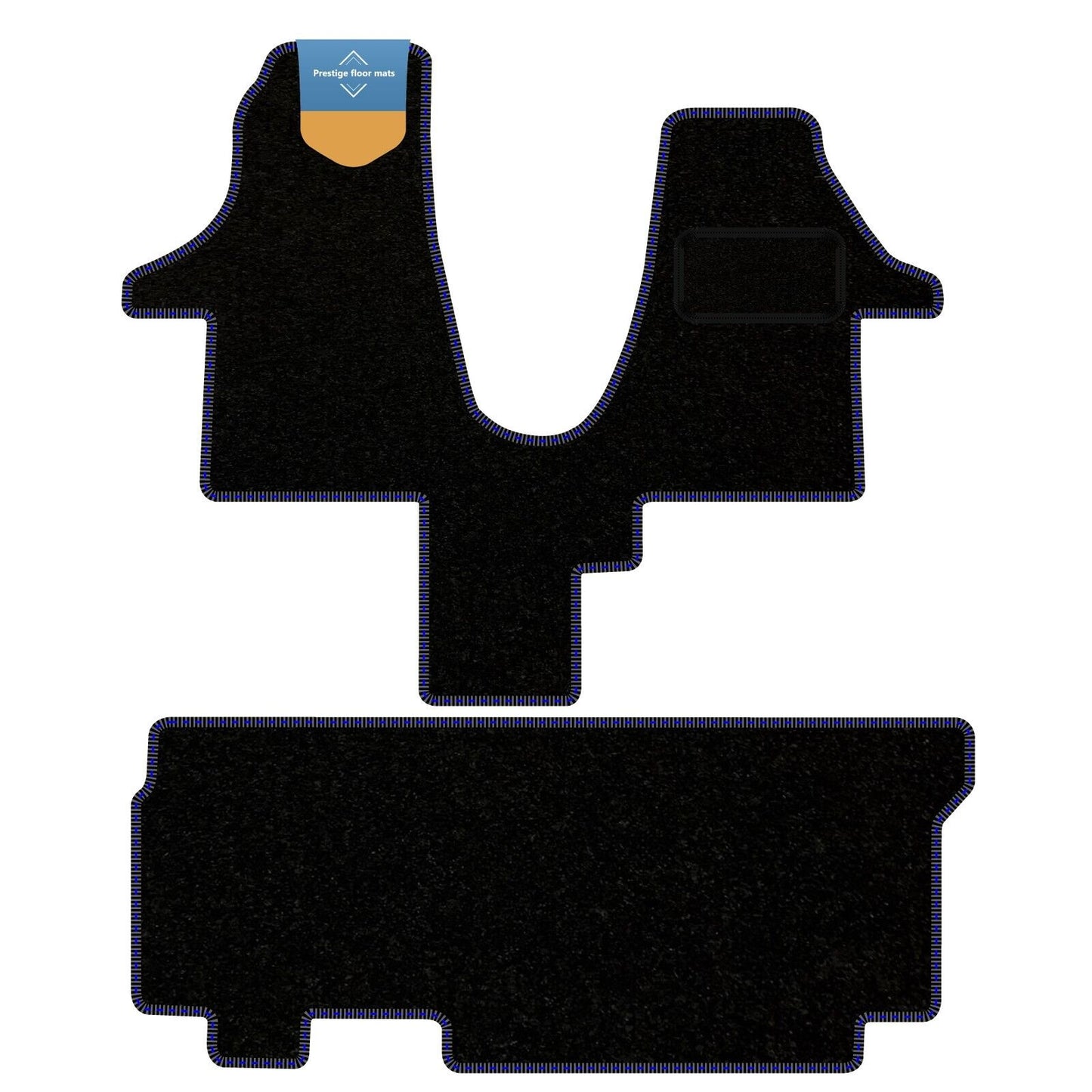 Fits VW Transporter T6.1 Walkthrough with Combi 2 + 1 Twin Dr Tailored Floor Mat