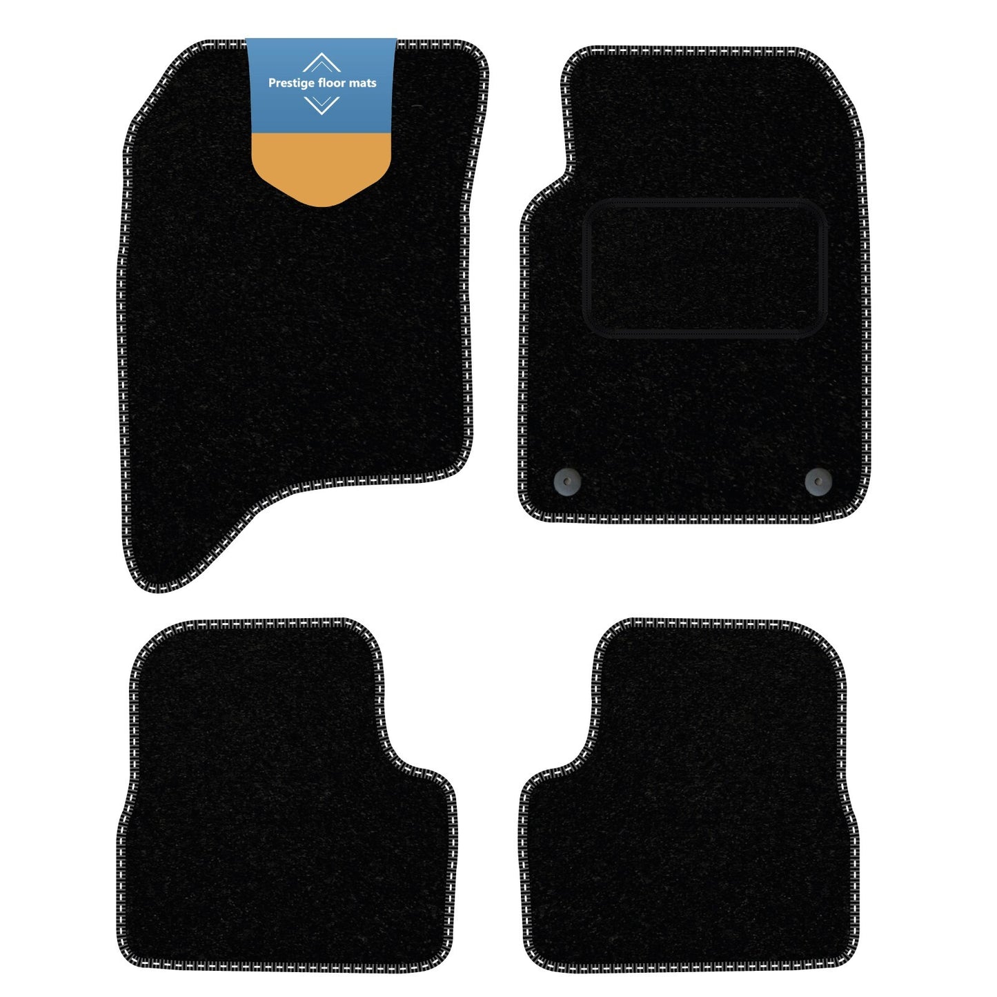 Fits Fiat 600 Hybrid 2024 onwards Fully Tailored Floor Mat Set