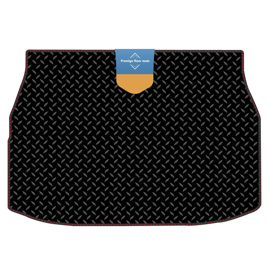 Fits Toyota CH-R CHR 2017 On Boot Mat in 3mm Rubber Coloured Stitch Edge