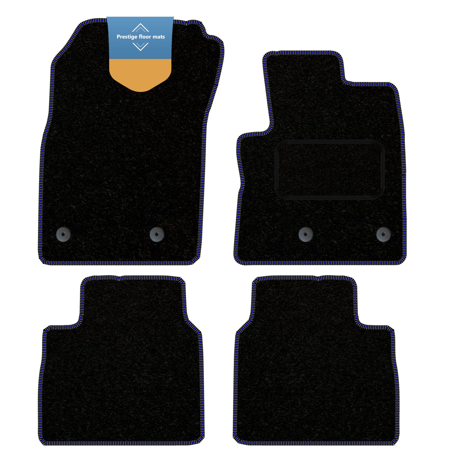 Fits Nissan X-Trail Mild Hybrid 2022- Fully Tailored Floor Mat in Carpet/Rubber