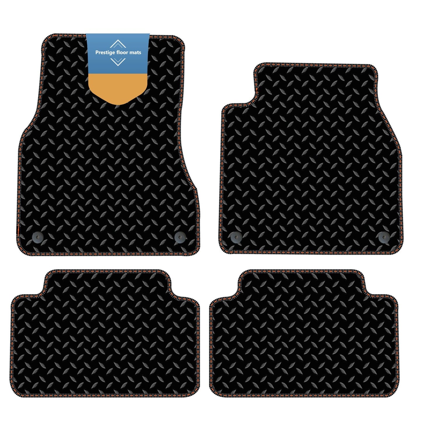 Fits Audi Q6 E-Tron 2024 onwards Fully Tailored Floor Mat Set