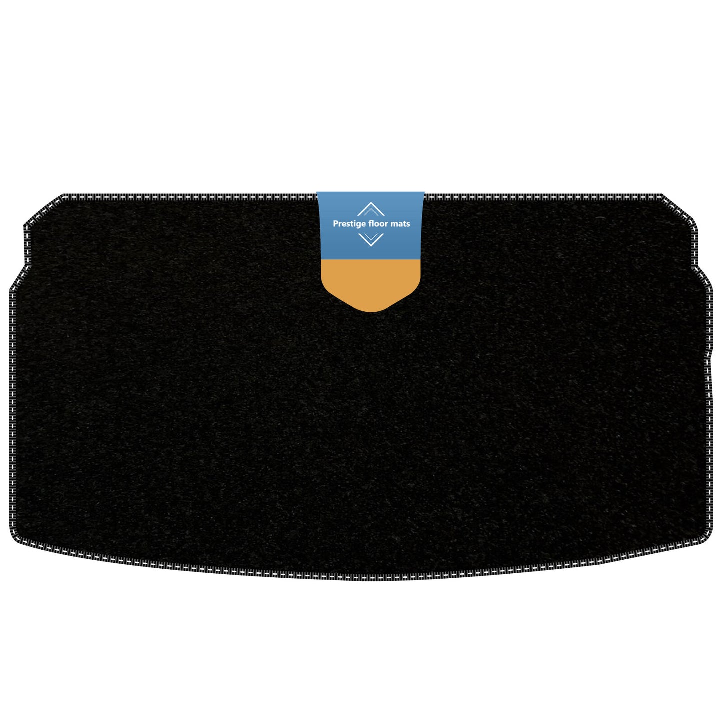 Fits Skoda Fabia 2022 on Lower Boot Mat Carpet with Coloured Stitch Edge