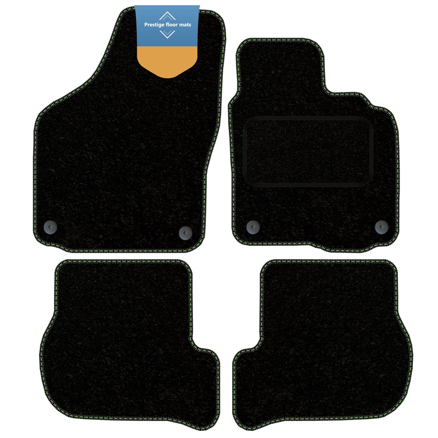 Fits VW Golf MK6 2008-2012 Fully Tailored Car Floor Mat