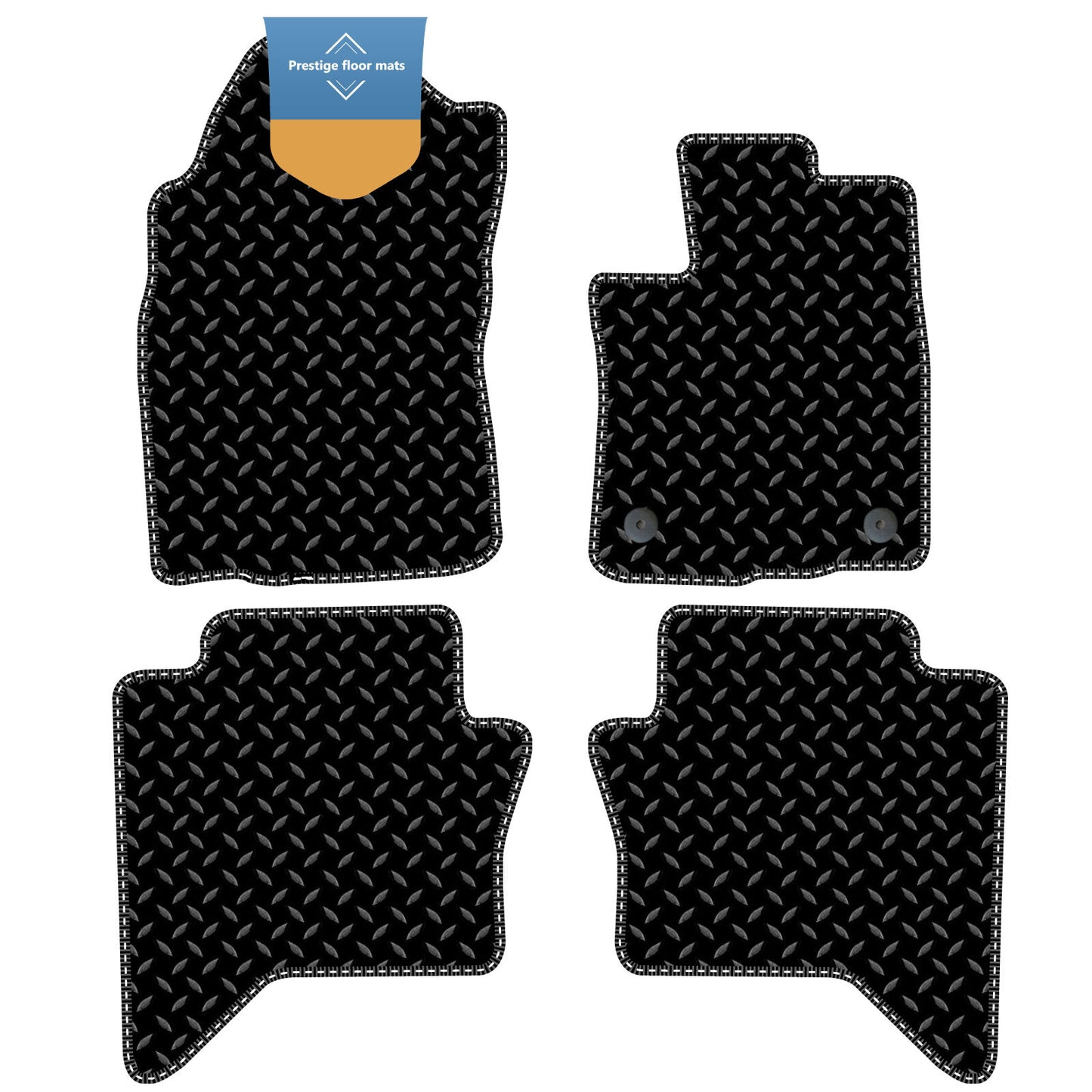 Fits Toyota Hi-Lux Invincible Auto 2020 on Fully Tailored Pick Up Floor Mat