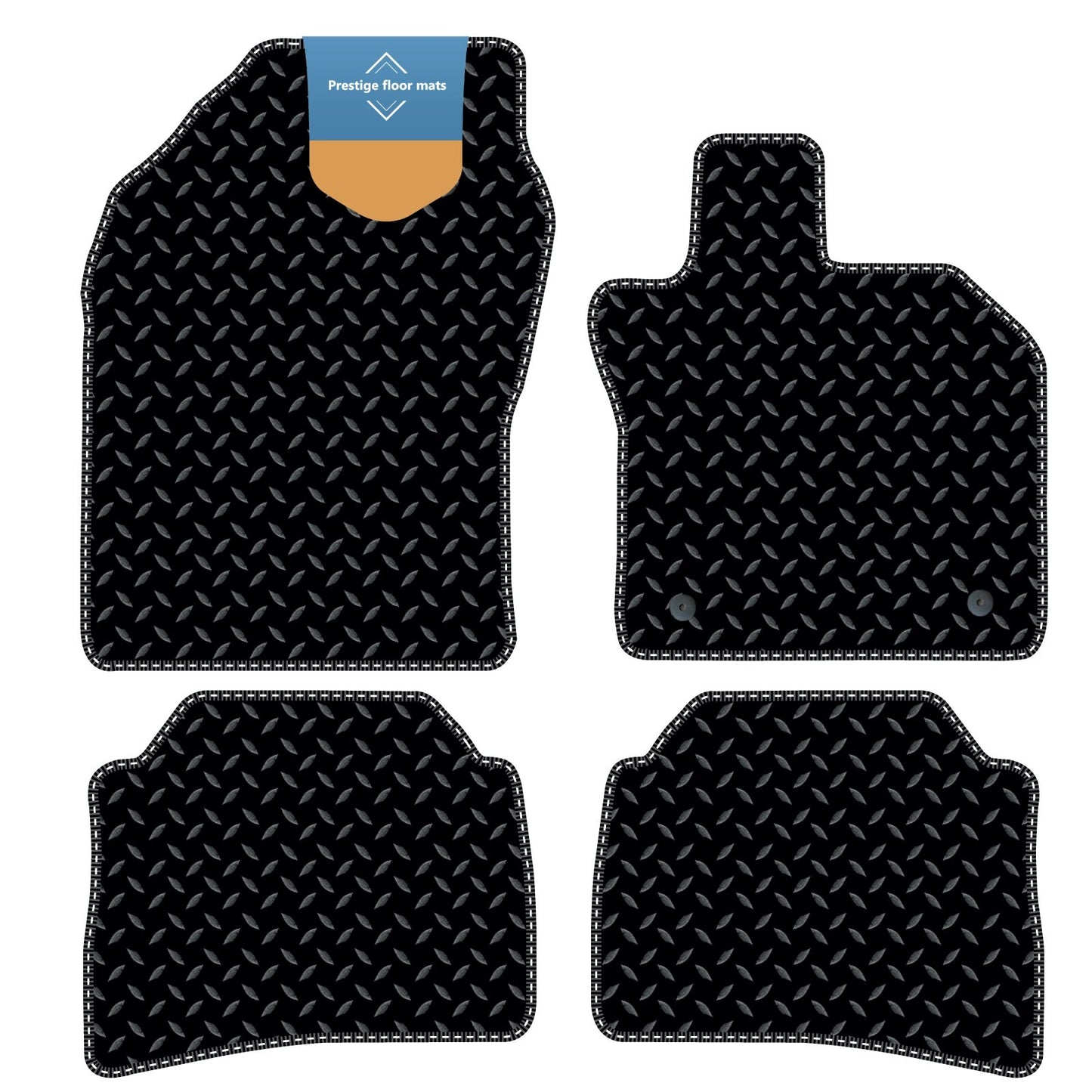 Fits Toyota Prius 2023 onwards Fully Tailored Floor Mat Set