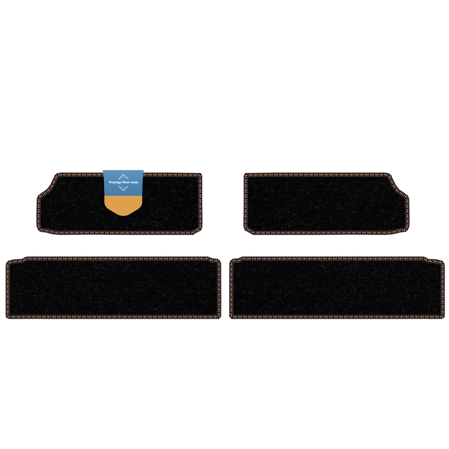 Fits Volkswagen T7 Multivan 2022 on Fully Tailored Side Step Mat Set