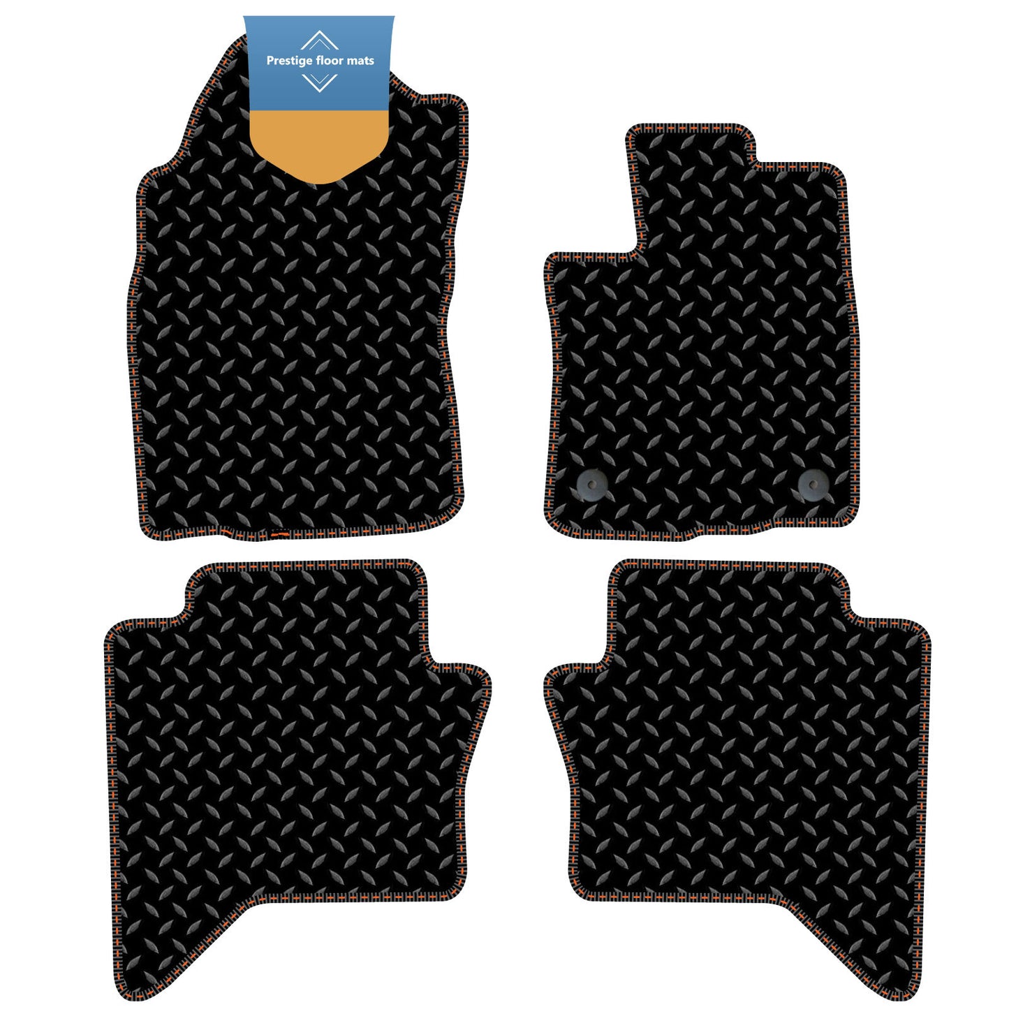 Fits Toyota Hi-Lux Invincible Auto 2020 on Fully Tailored Pick Up Floor Mat