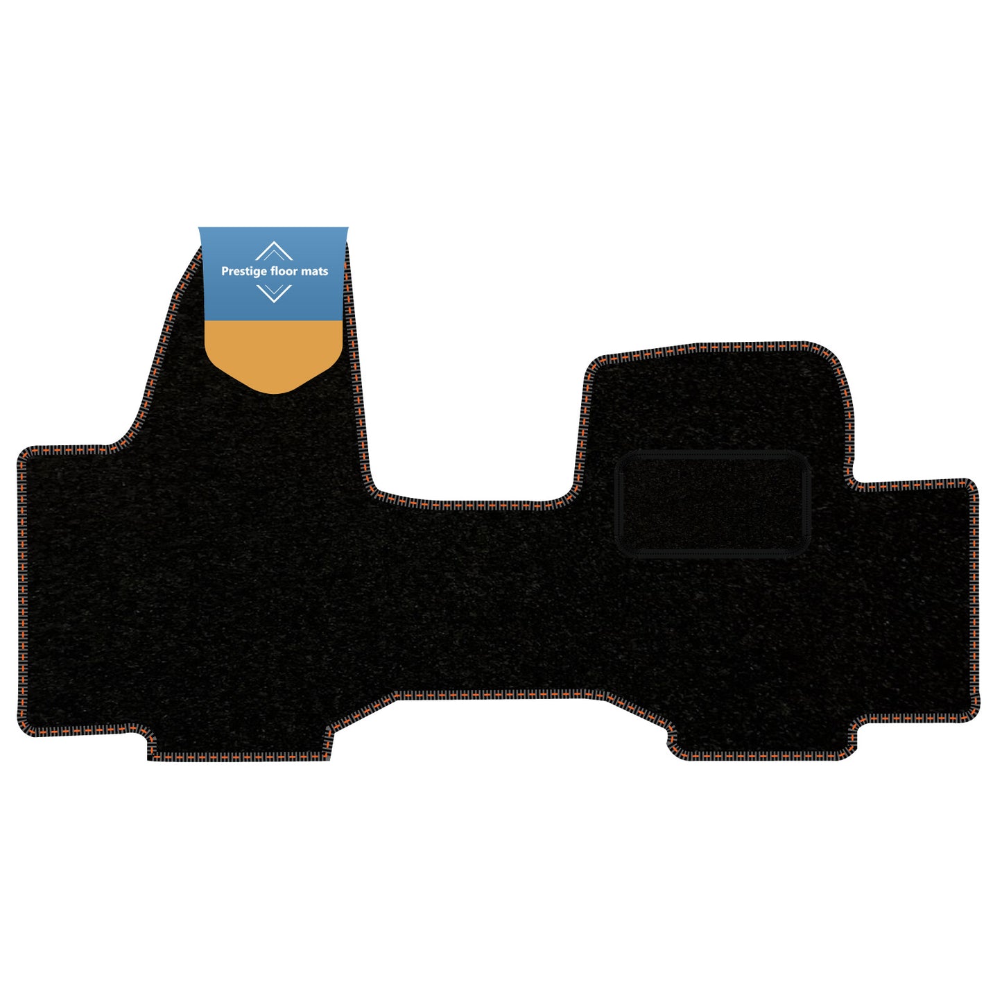 Fits Maxus E Deliver 3 2020 on  Black Carpet with Coloured Stitch Edge