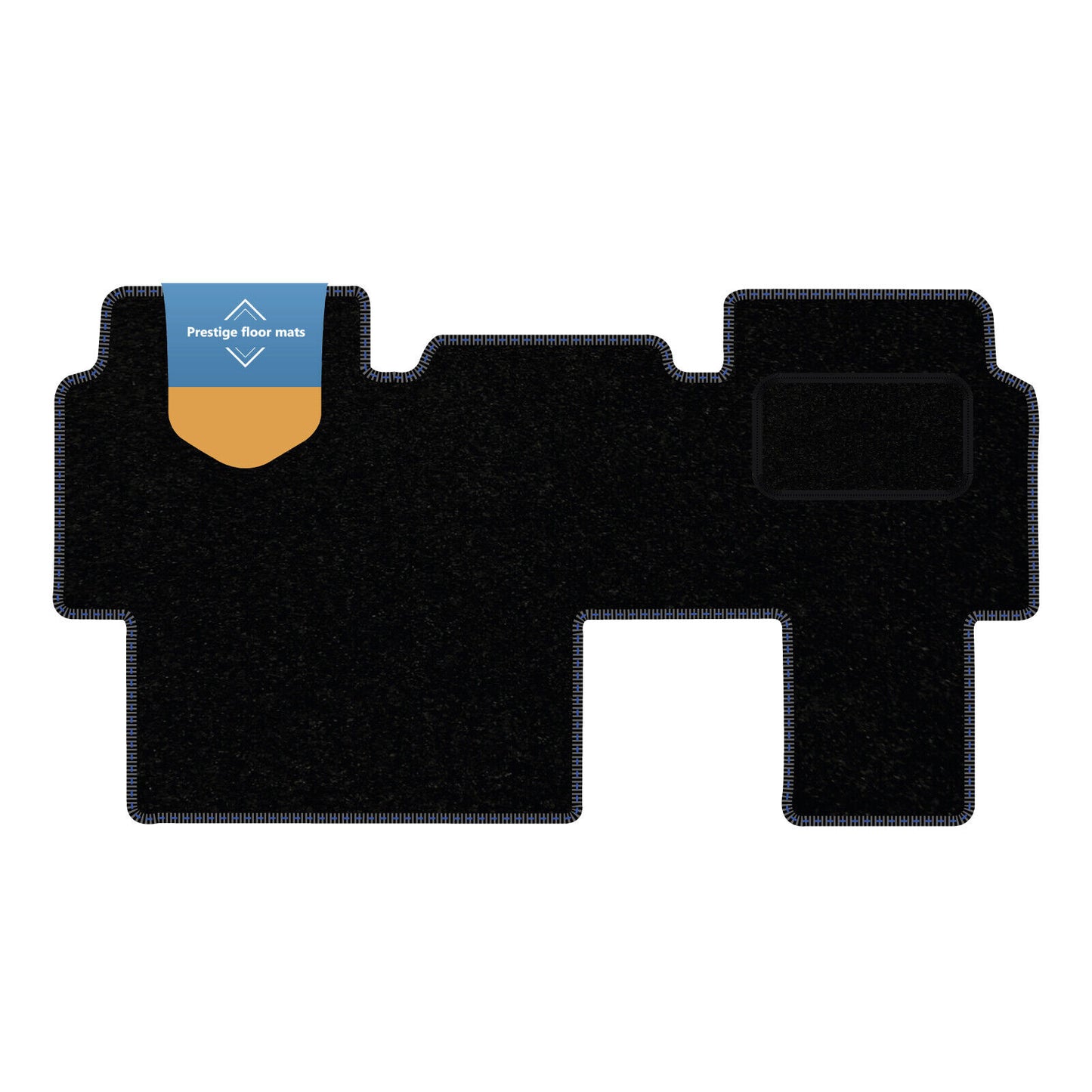 Fits Volkswagen ID Buzz MPV Rear Seat Mat 2022 on Fully Tailored Floor Mat Set