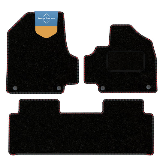 Fits Hyundai Ioniq5 Centre Console 2021-  Black Carpet with Coloured Stitch Ed