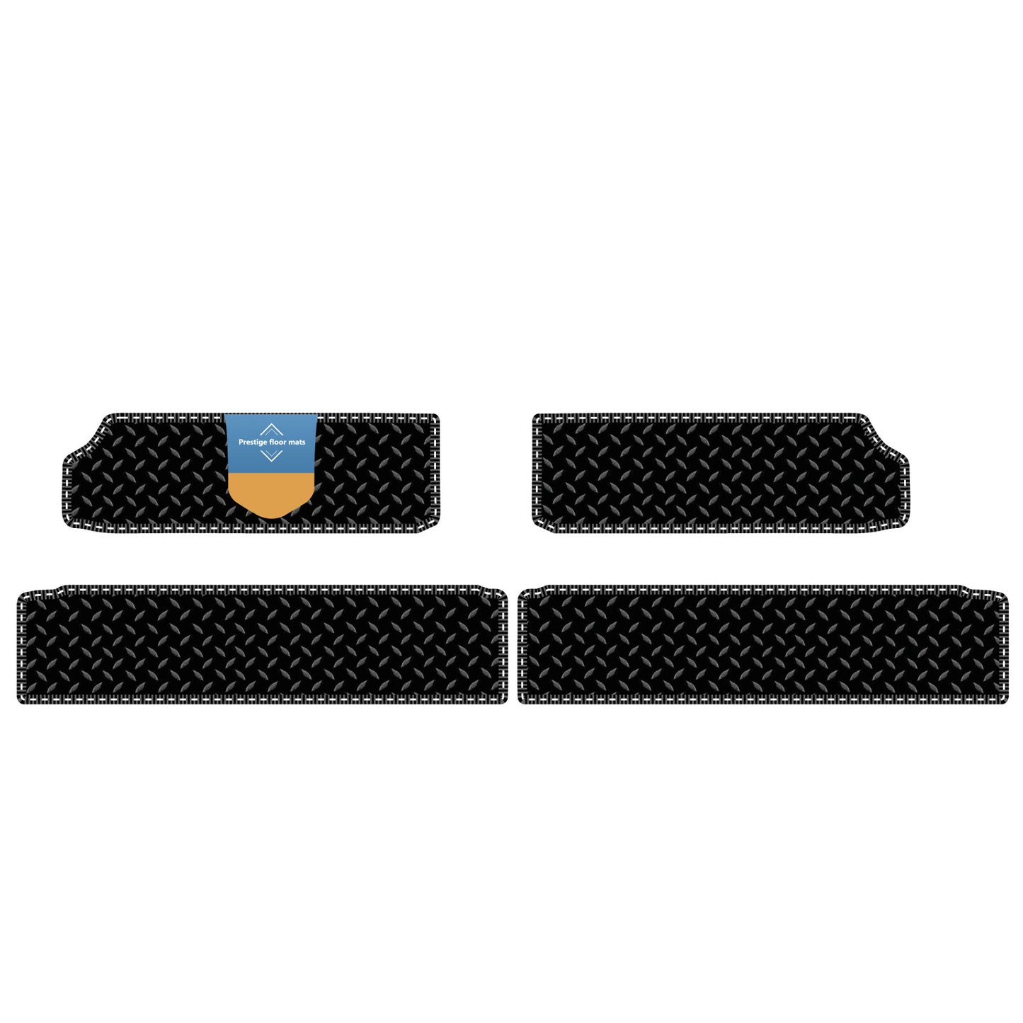 Fits Volkswagen T7 Multivan 2022 on Fully Tailored Side Step Mat Set