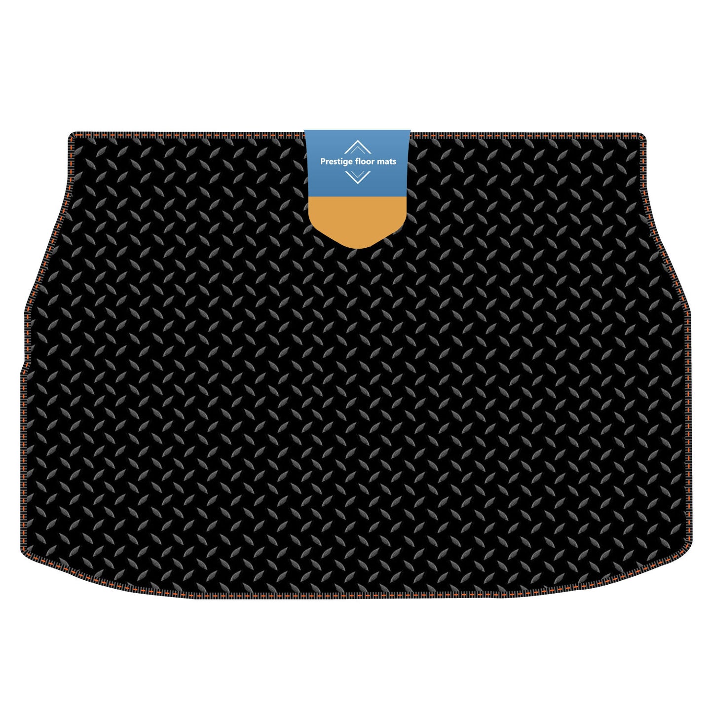 Fits Toyota CH-R CHR 2017 On Boot Mat in 3mm Rubber Coloured Stitch Edge