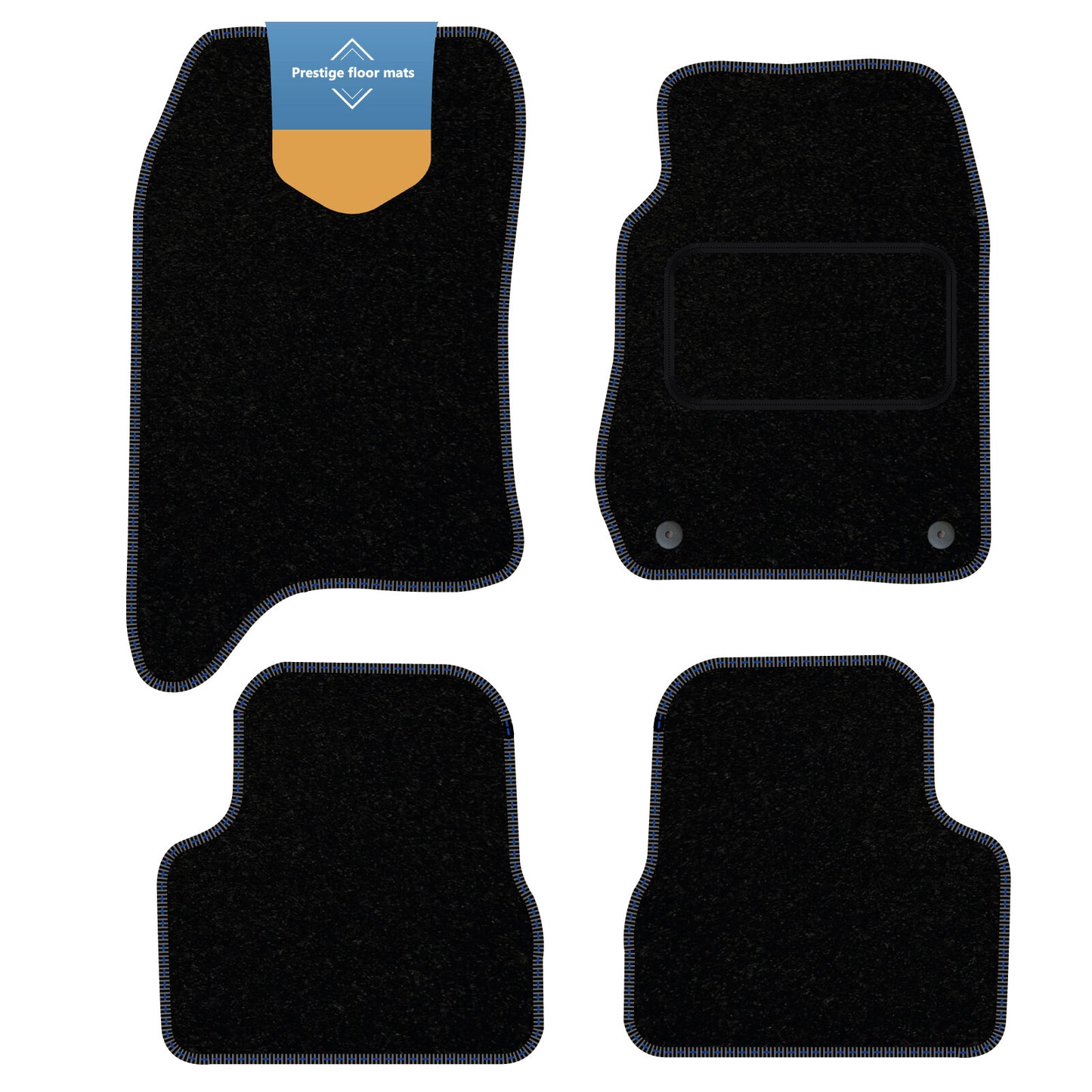 Fits Peugeot 208 Hybrid 2024 on Fully Tailored Floor Mat Set
