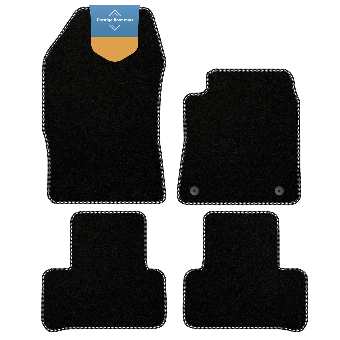 Fits DS Automobiles DS4 2021 on Fully Tailored Car Floor Mat