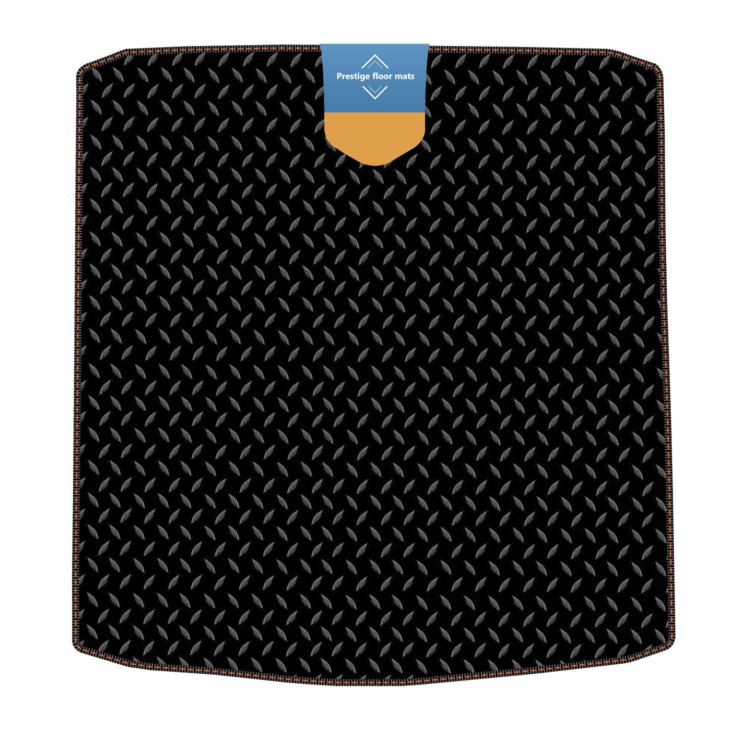 Fits Skoda Octavia Hatch 2008-2013 Boot Mat in 3mm Rubber with Coloured Stitch