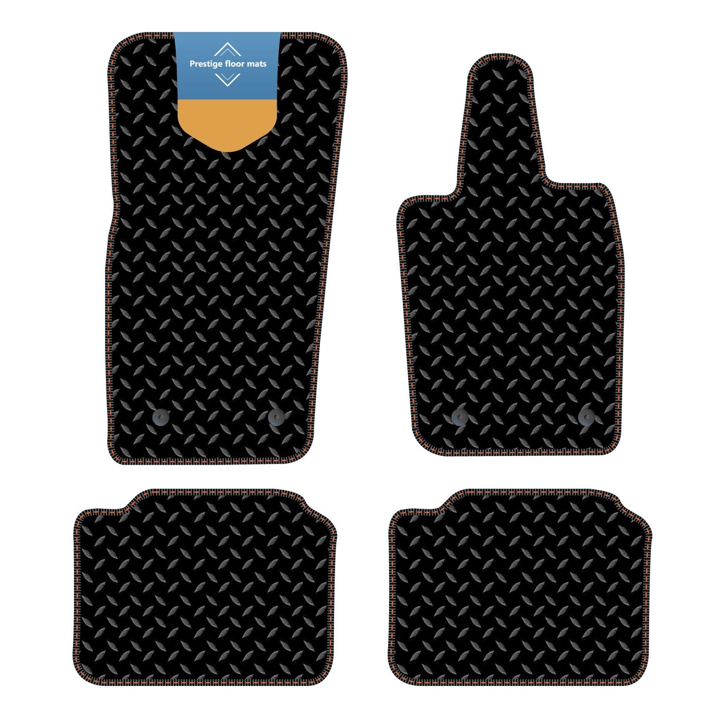 Fits Porsche Panamera 2016-2024 Fully Tailored Floor Mat Set