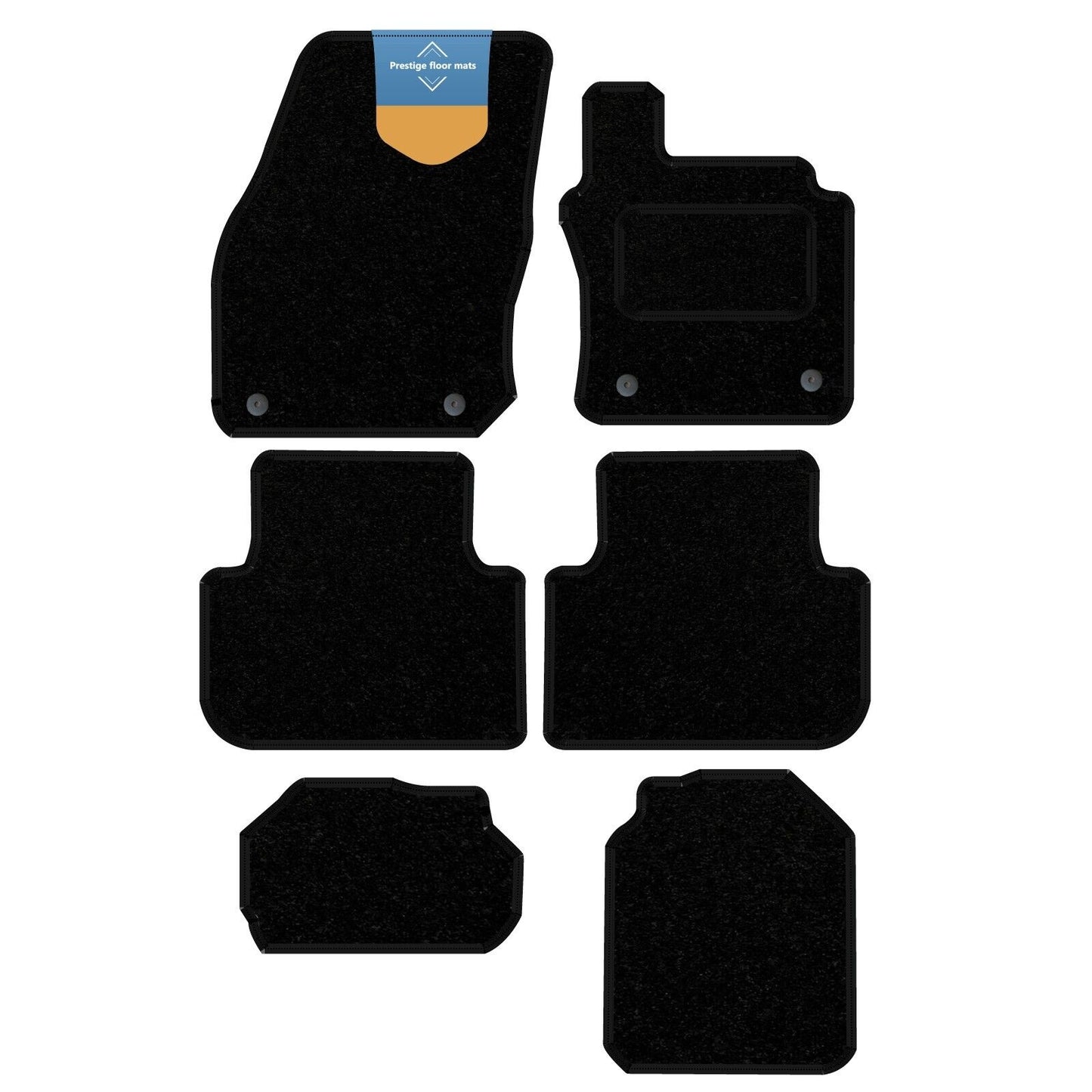 Fits Skoda Kodiaq 7 Seater 2023 onwards Fully Tailored Floor Mat Set