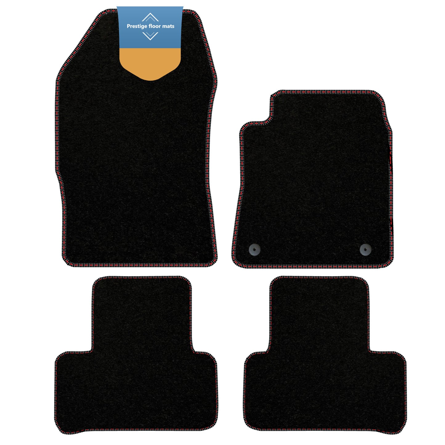 Fits DS Automobiles DS4 2021 on Fully Tailored Car Floor Mat