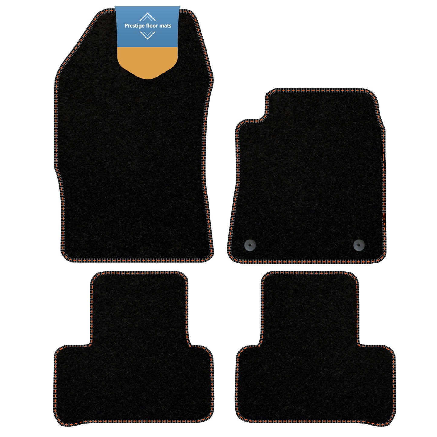 Fits DS Automobiles DS4 2021 on Fully Tailored Car Floor Mat