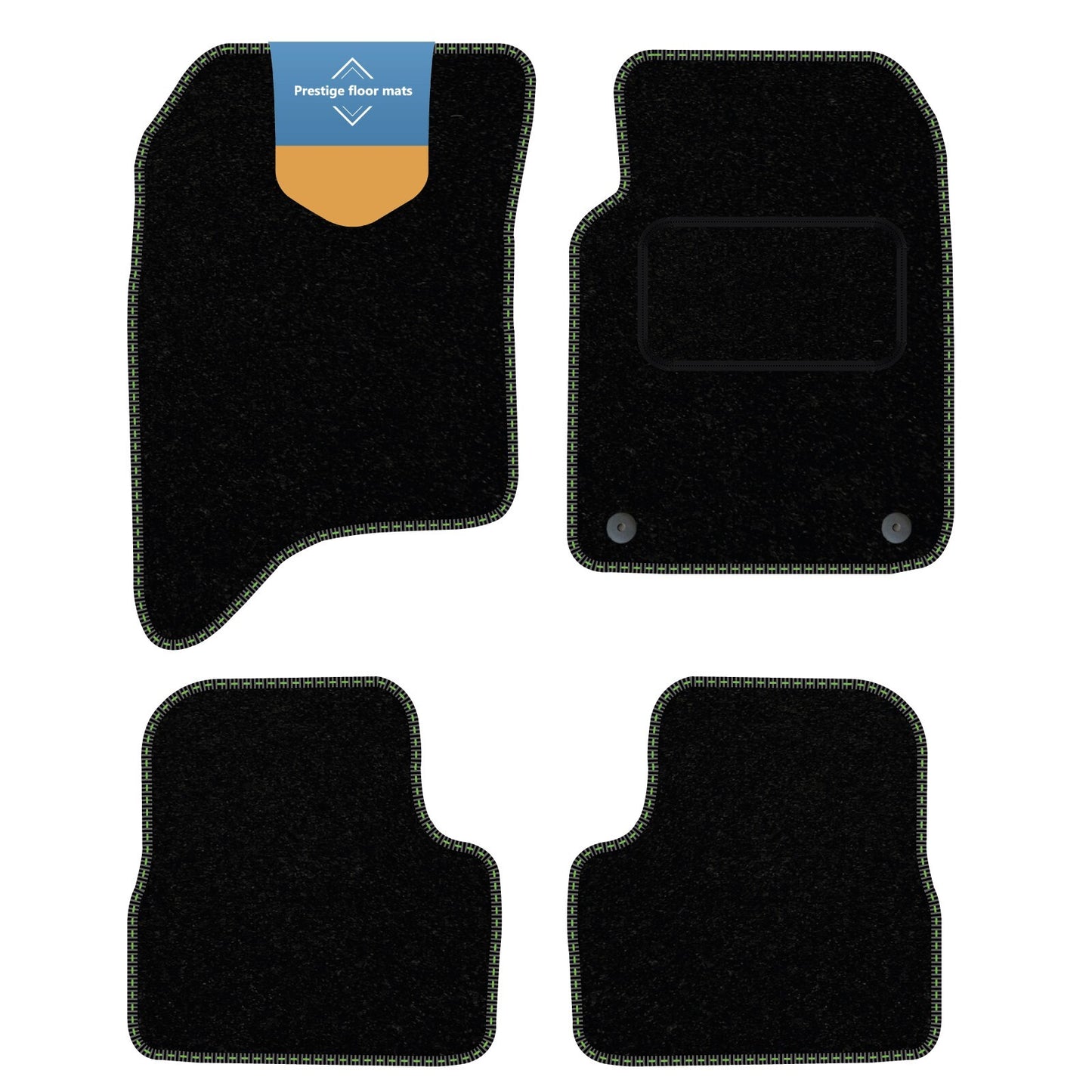 Fits Fiat 600 Hybrid 2024 onwards Fully Tailored Floor Mat Set