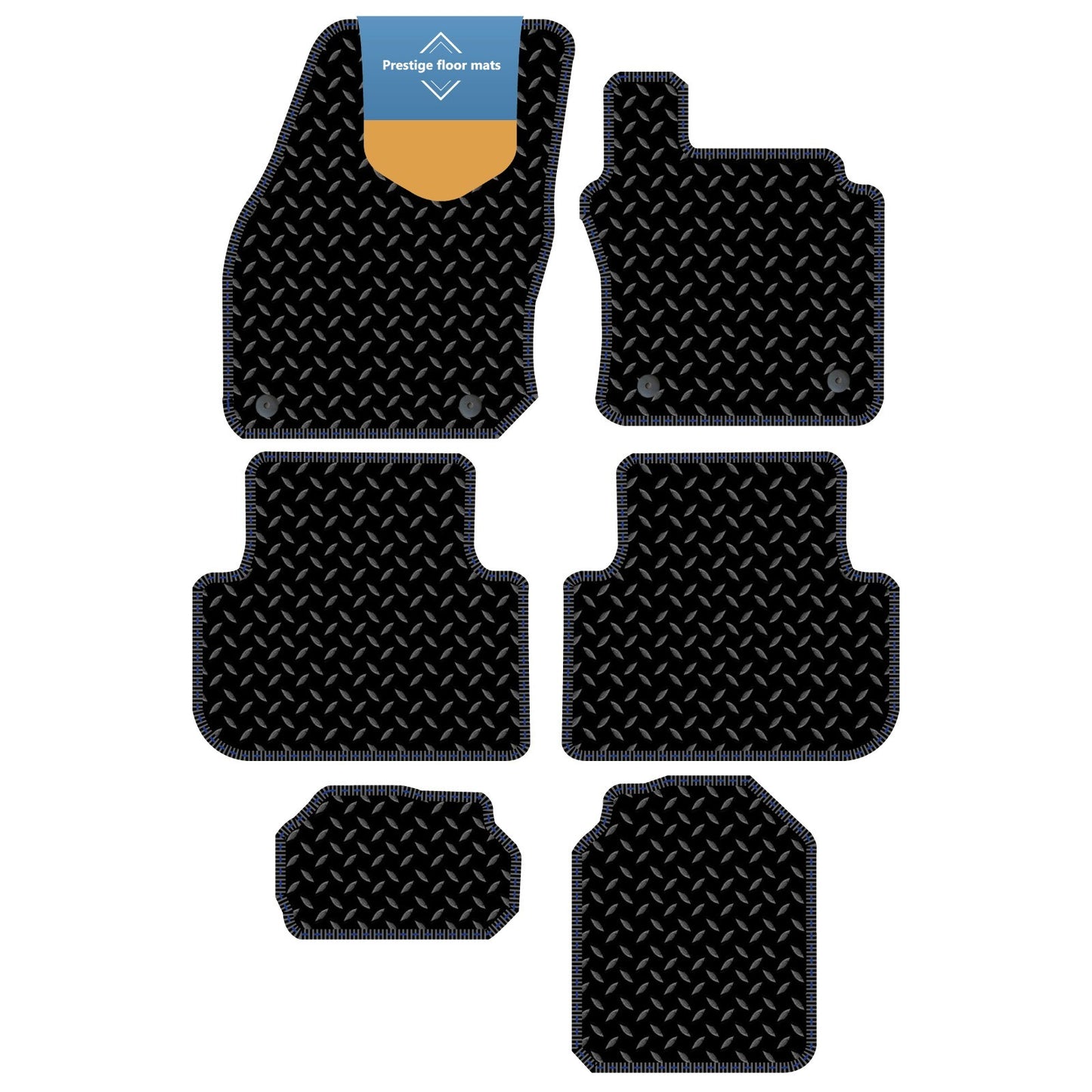 Fits Skoda Kodiaq 7 Seater 2023 onwards Fully Tailored Floor Mat Set