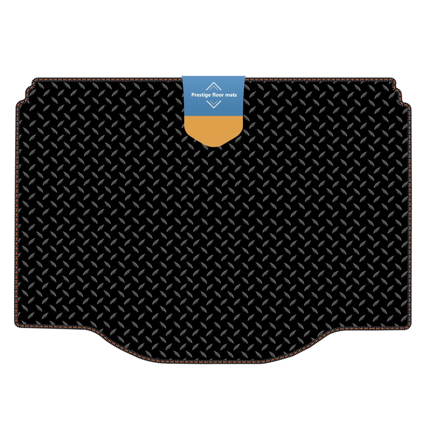 Fits Vauxhall Mokka 2012-2020 Boot Mat in 3mm Rubber with Coloured Stitch Edge