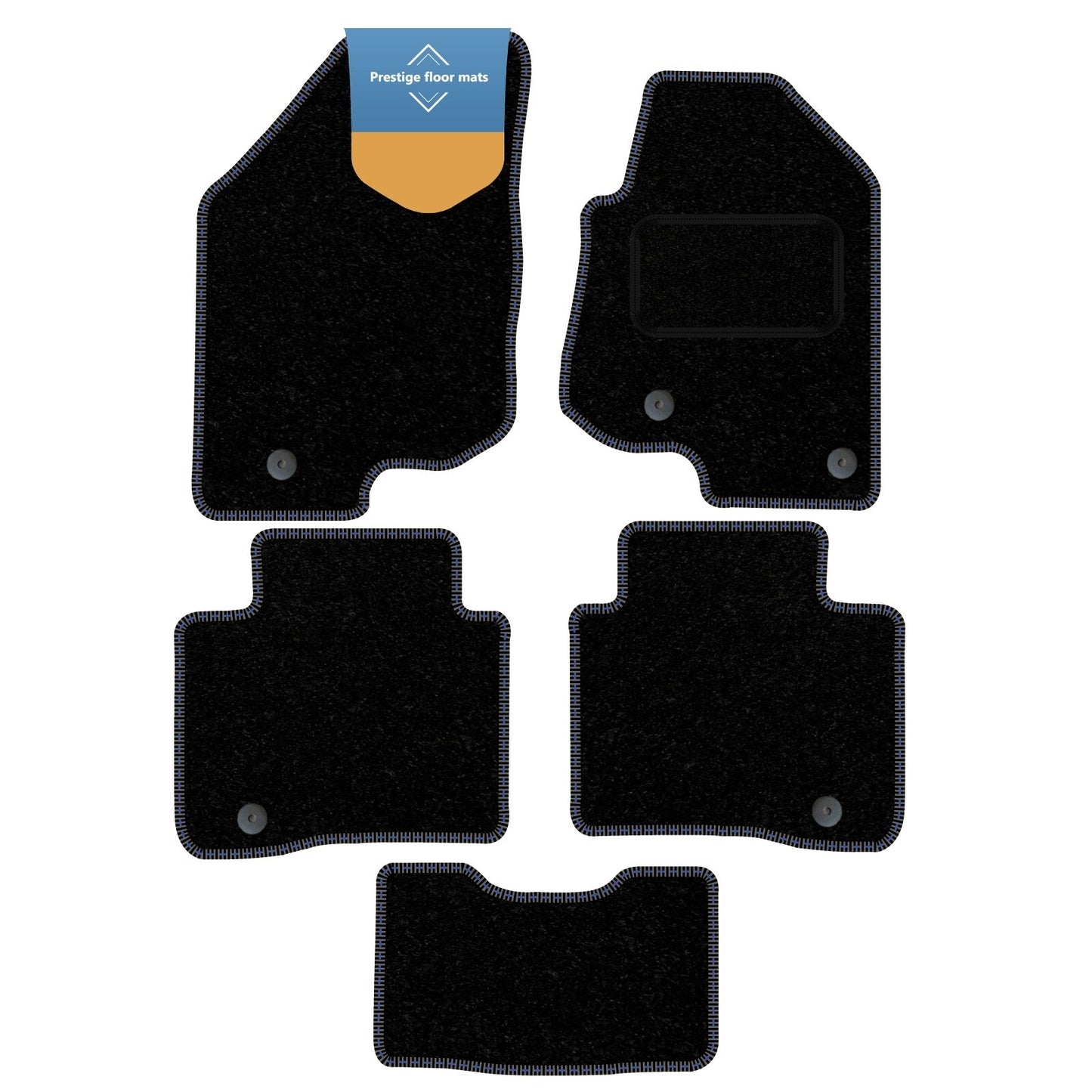 Fits Sssangyong Korando E-Motive 2021 onwards Fully Tailored Floor Mat Set