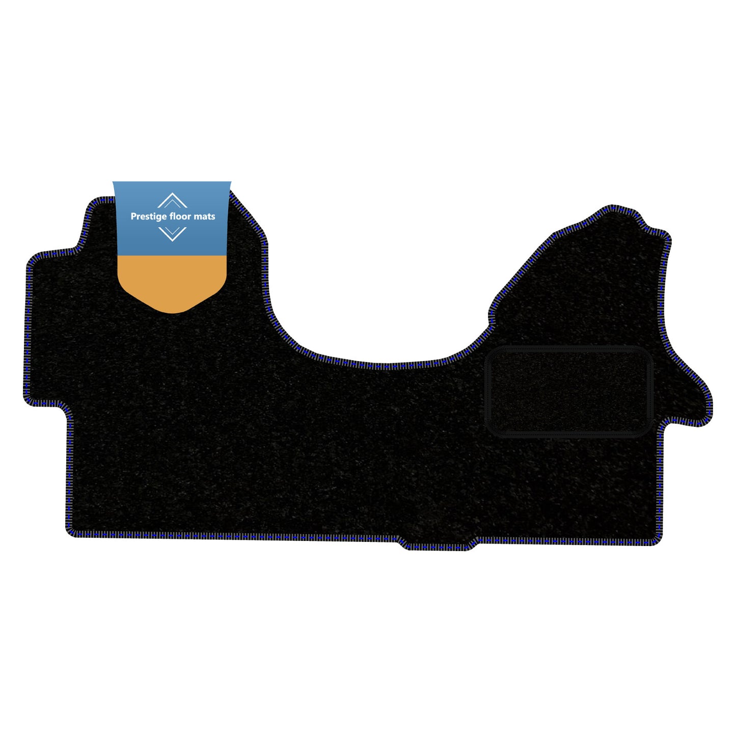 Fits Volkswagen Crafter 2006-2017 Black Carpet with Coloured Stitch Edge