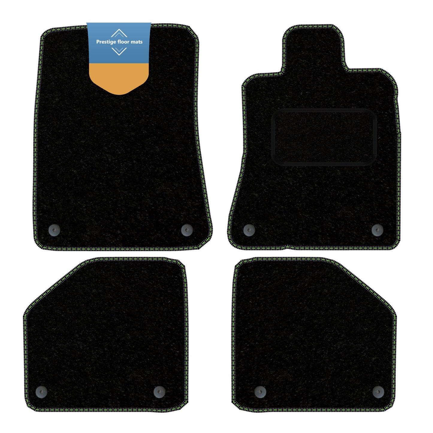 Fits Aston Martin DBX 2020 on Fully Tailored Floor Mat in Carpet or Rubber