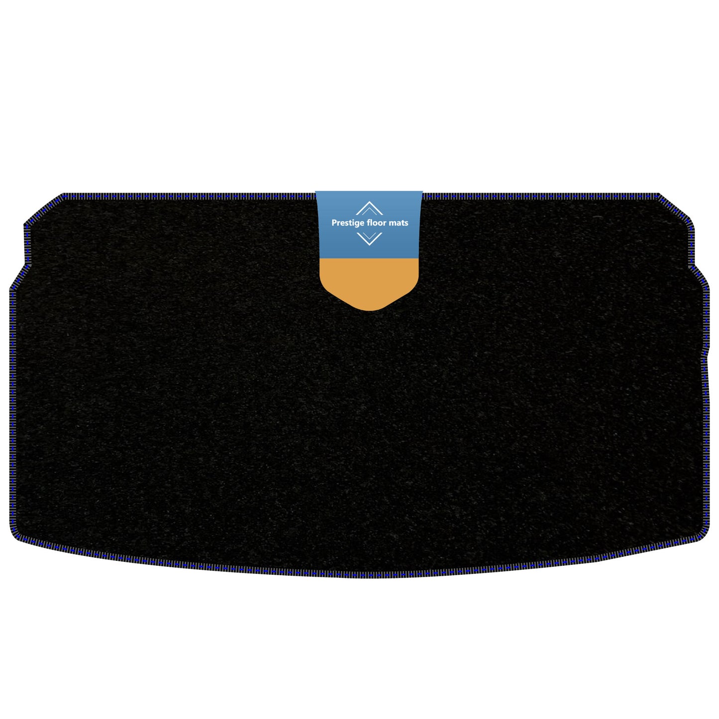 Fits Skoda Fabia 2022 on Lower Boot Mat Carpet with Coloured Stitch Edge
