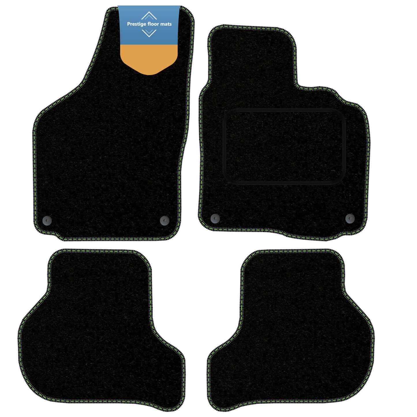 Fits Volkswagen Scirocco 2008-2017 Fully Tailored Car Floor Mat