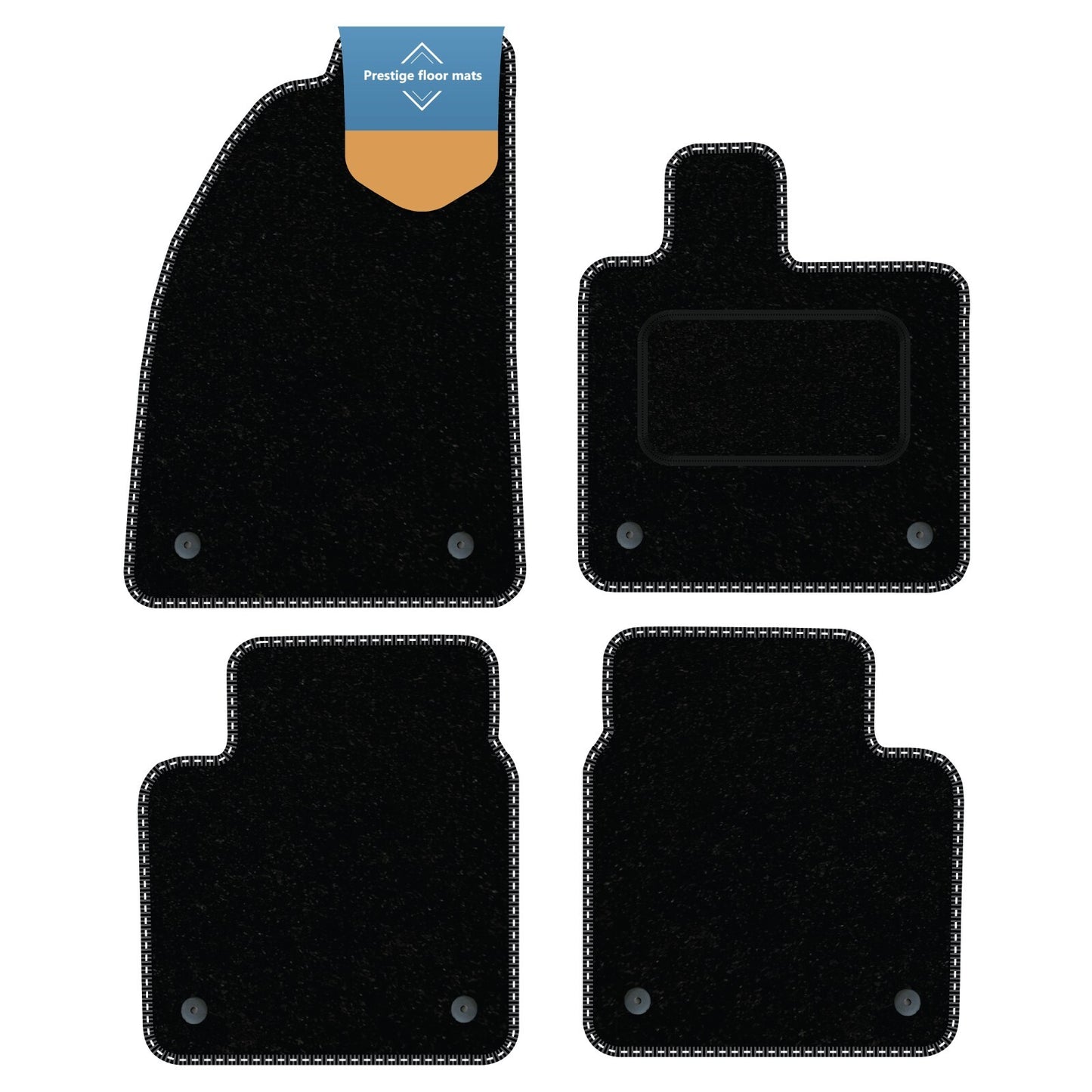 Fits Polestar 4 EV 2024 onwards Fully Tailored Floor Mat Set