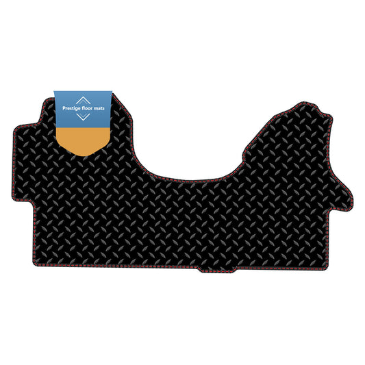 Fits Volkswagen Crafter 2006-2017 Black 3mm Rubber with Coloured Stitch Edge