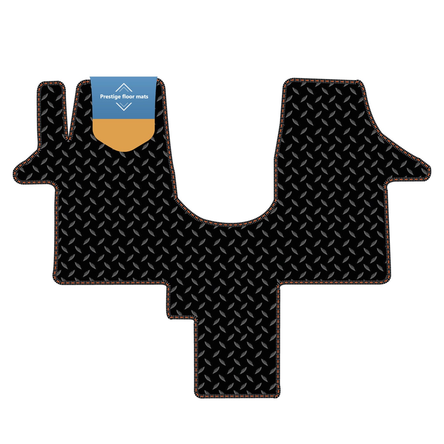 Fits Volkswagen Transporter T6 Walkthrough 2015-2019 LHD Tailored Floor Mat