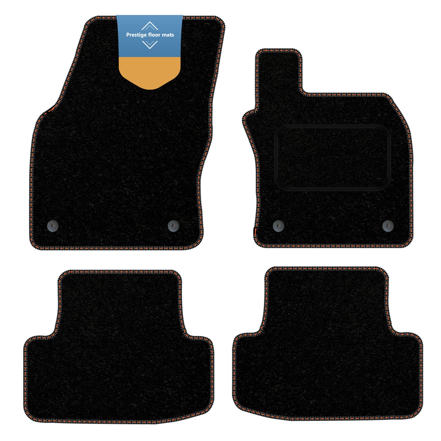 Fits Cupra Ateca 2021 on Fully Tailored Floor Mat Set