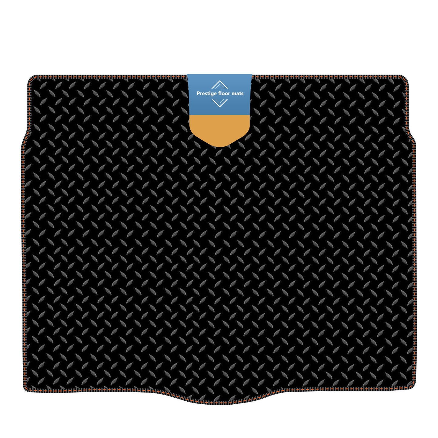 Fits Vauxhall Astra 2010-2015 Boot Mat in 3mm Rubber with Coloured Stitch Edge