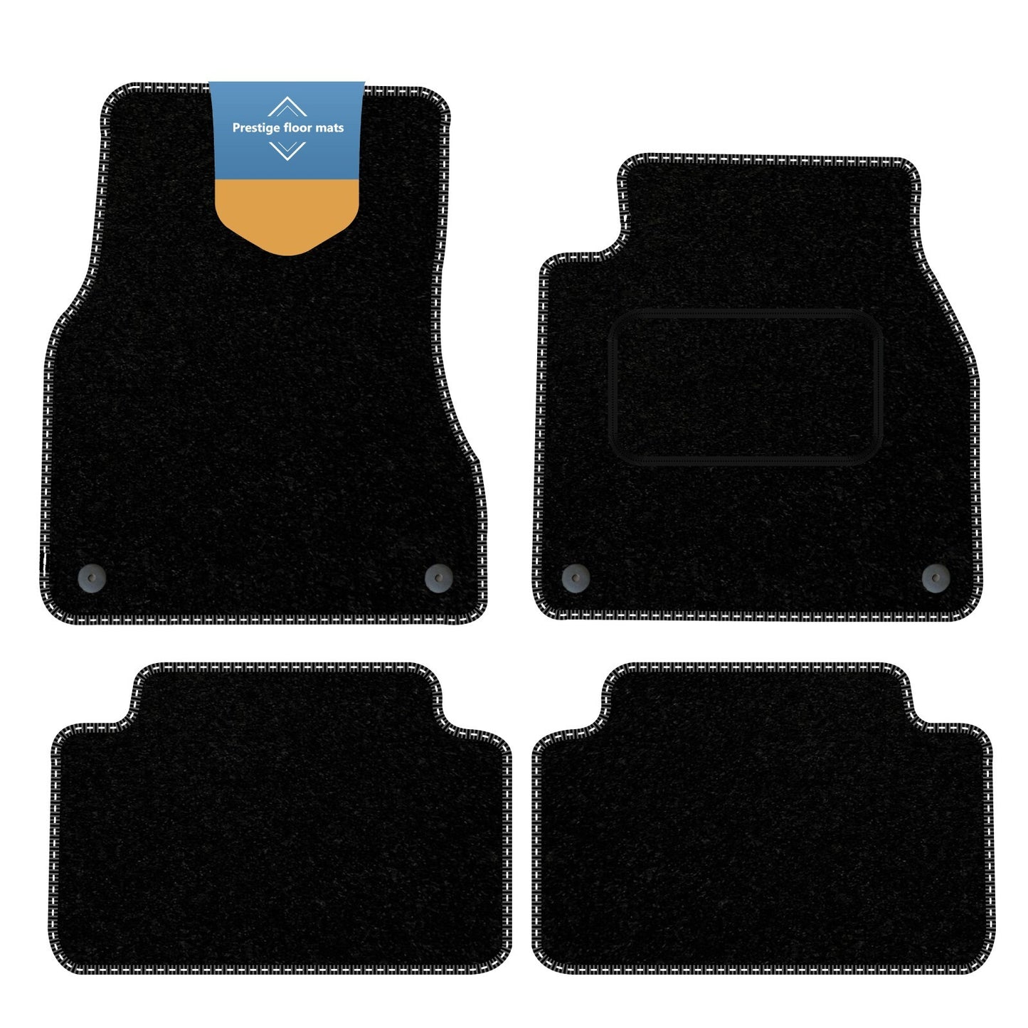 Fits Audi Q6 E-Tron 2024 onwards Fully Tailored Floor Mat Set