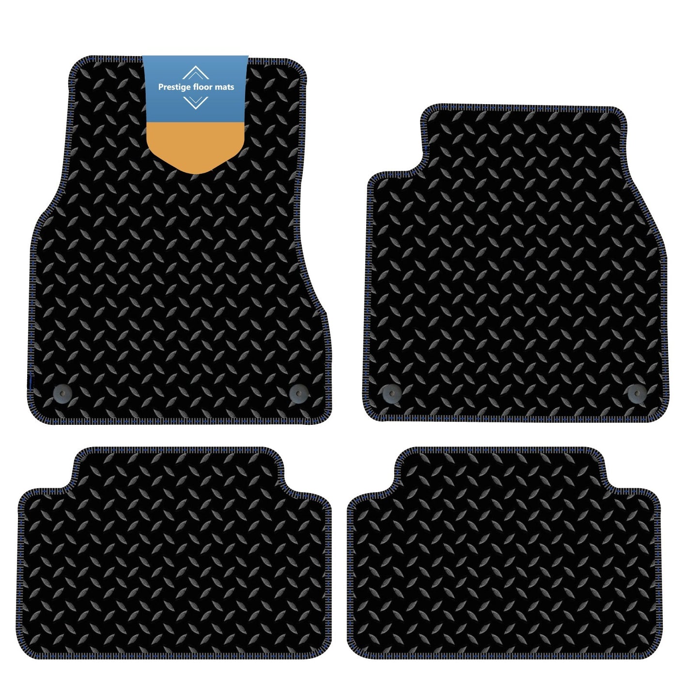 Fits Audi Q6 E-Tron 2024 onwards Fully Tailored Floor Mat Set
