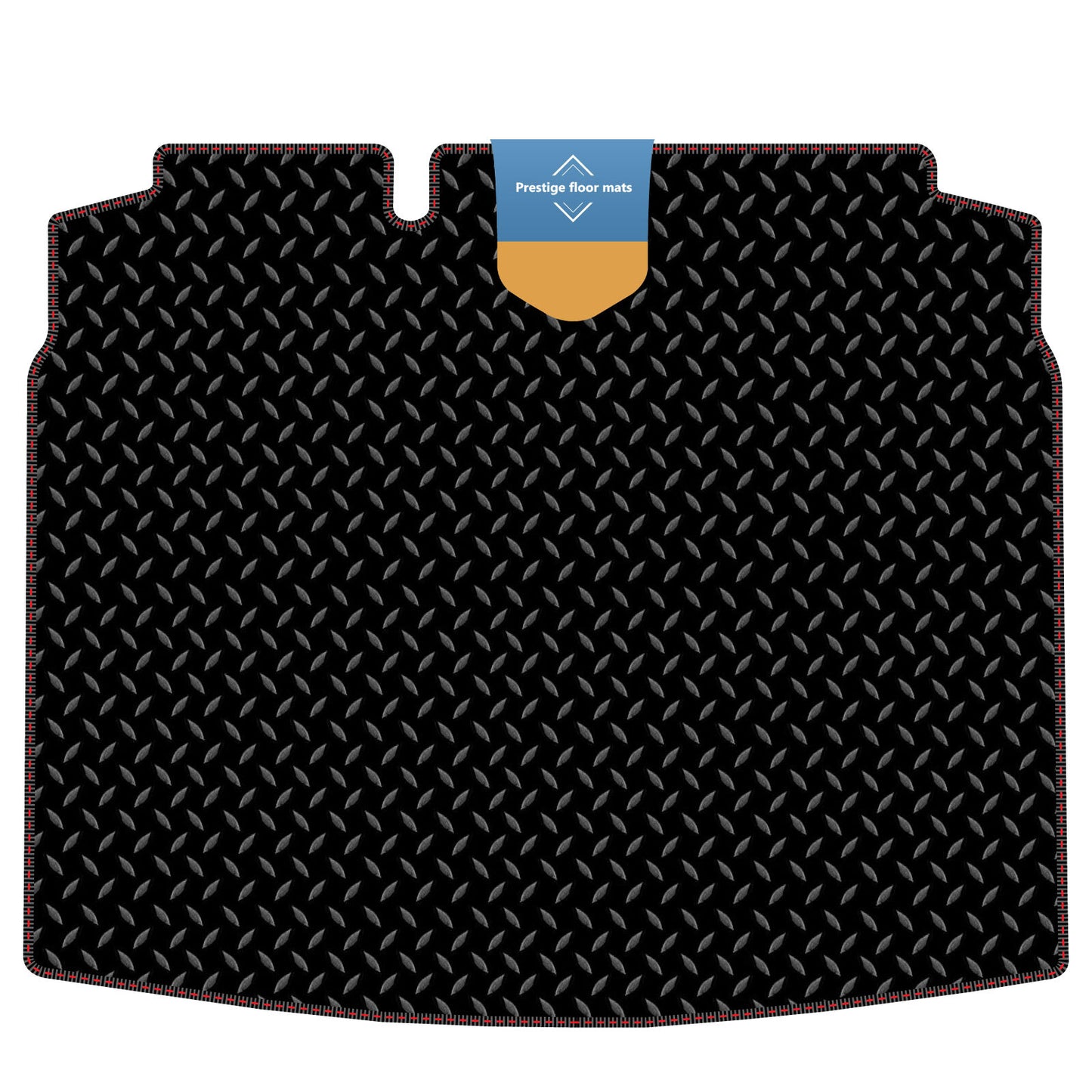 Fits Volkswagen Golf MK5 2004-2007 Boot Mat in 3mm Rubber with Coloured Stitch